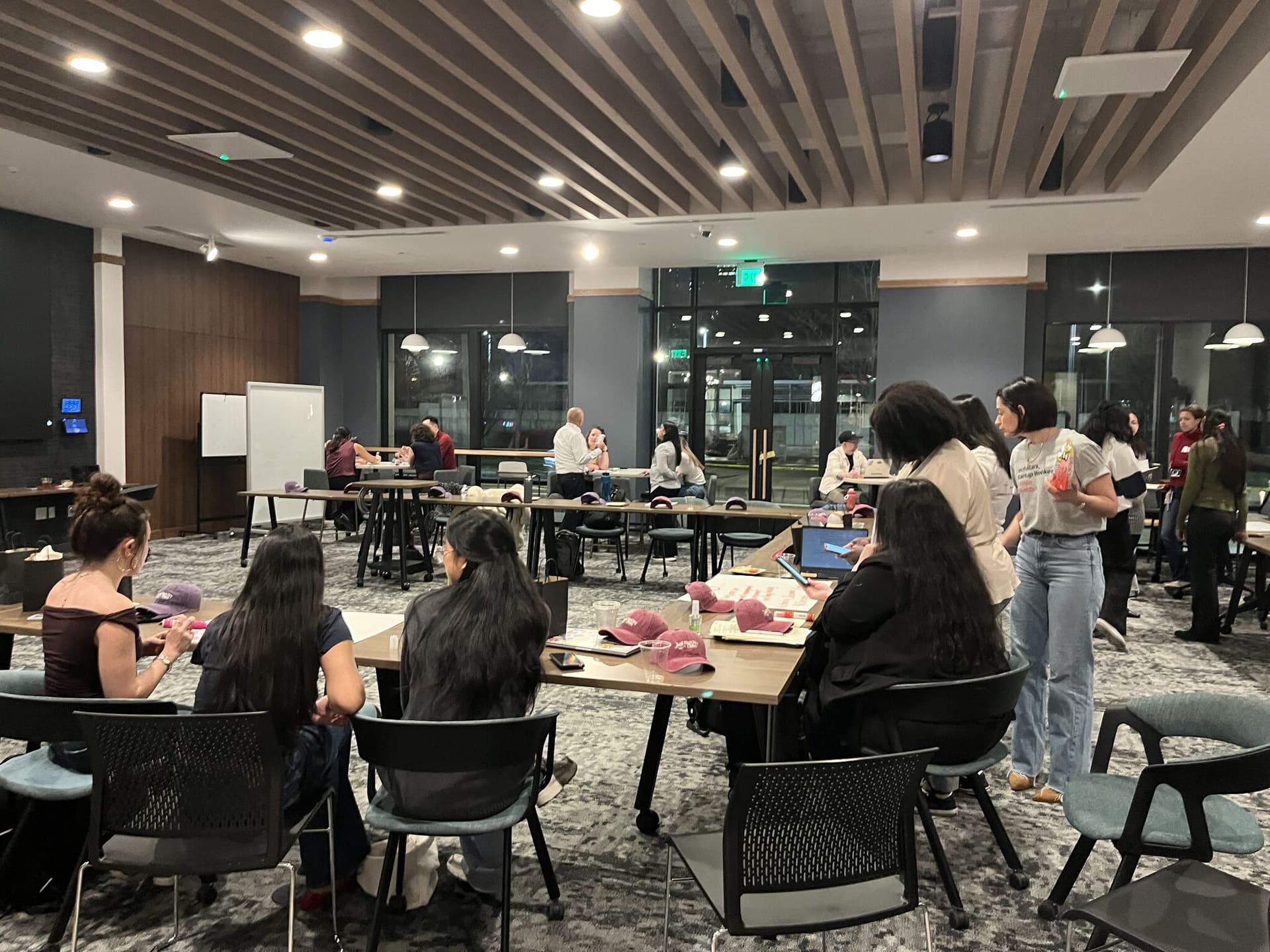 Mentoring and building at Startup Weekend Women Columbus